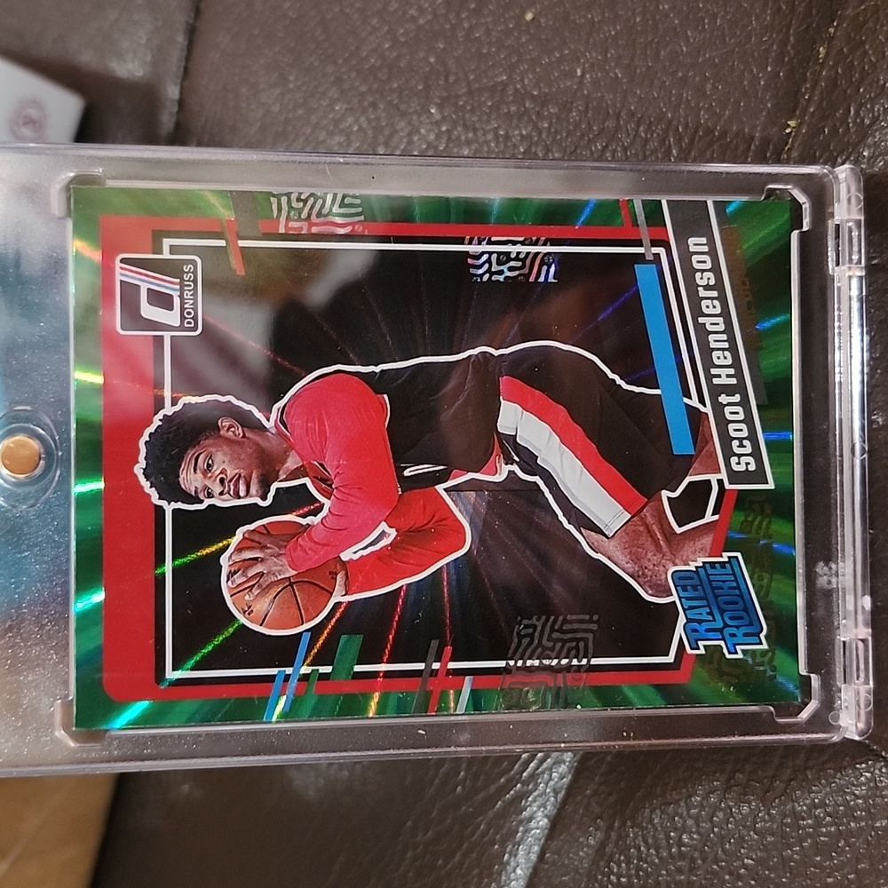 2023 Donruss Optic Scoot Henderson Green Holo